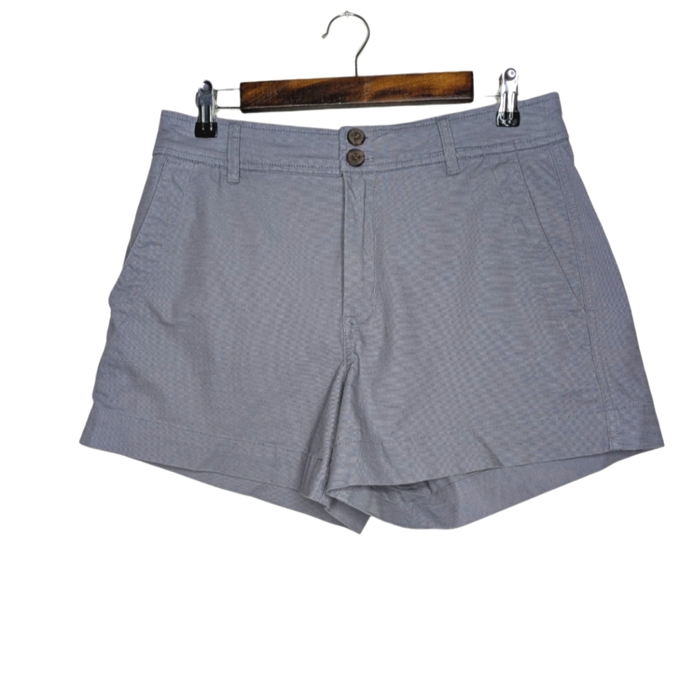 A New Day Women's Stretch High Rise Everyday Grayish Purple Casual Shorts Size 8